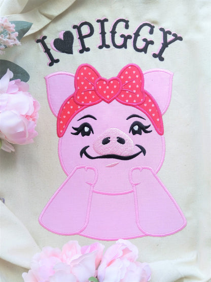 Mrs Piggy Piggie with Bandanna