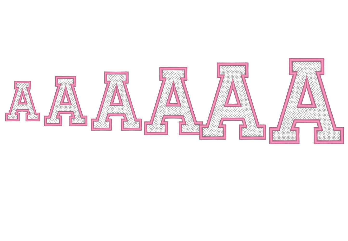 Diamond Quilt Glitter HTV Font