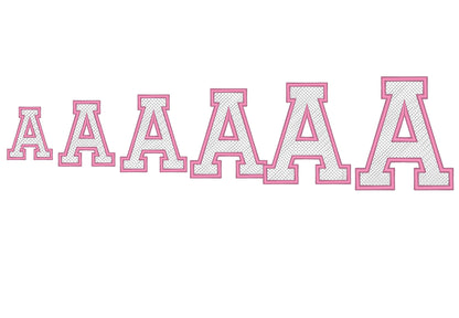 Diamond Quilt Glitter HTV Font