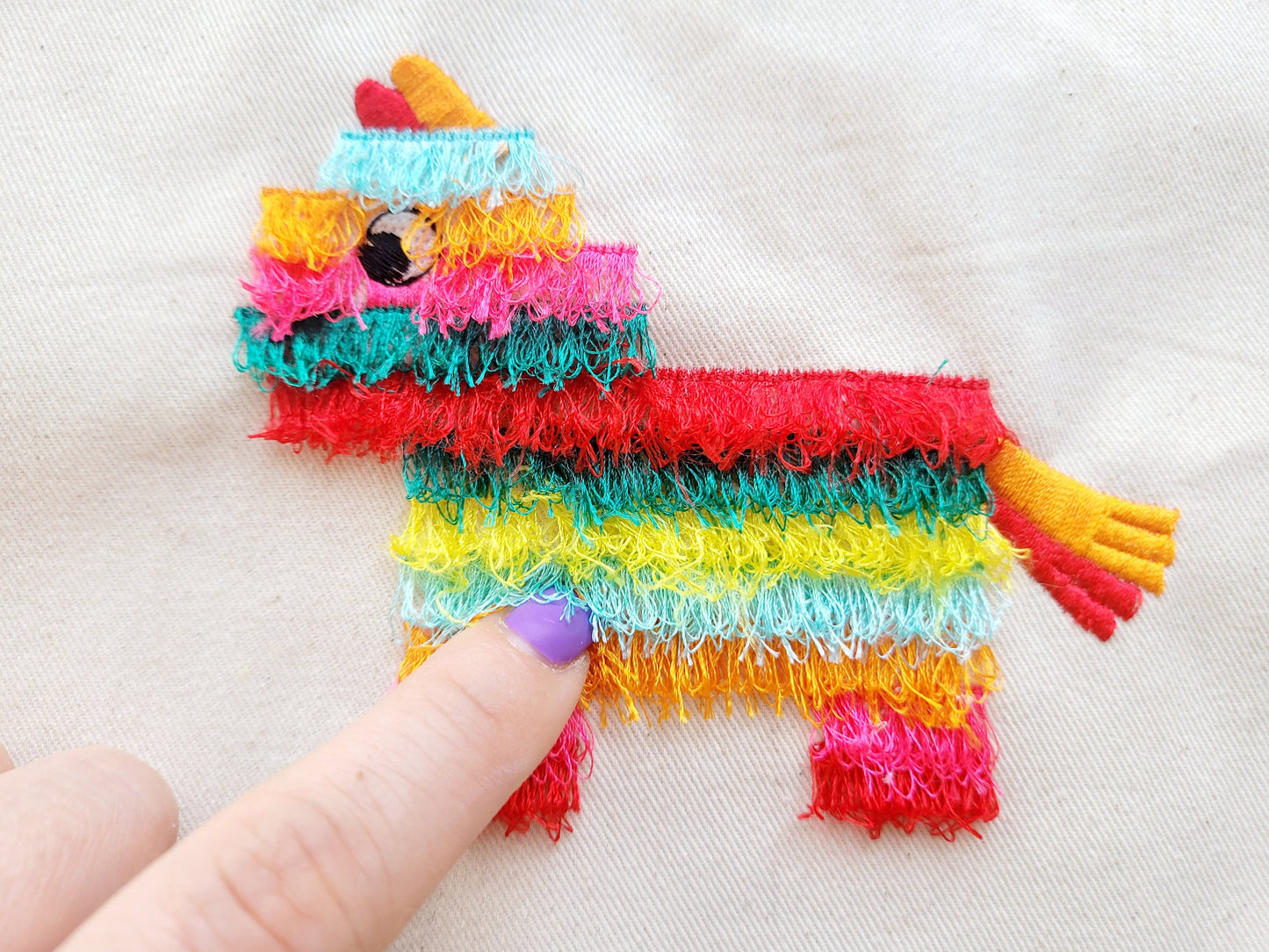 Multicolor Fringed Party Piñata