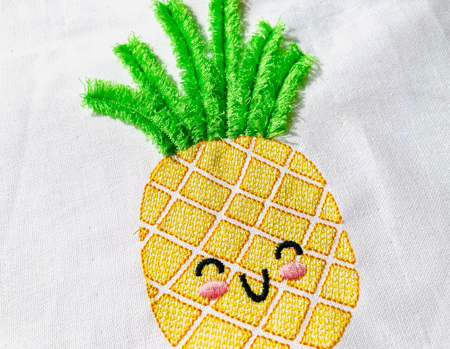 Cute Little Fringed Pineapple
