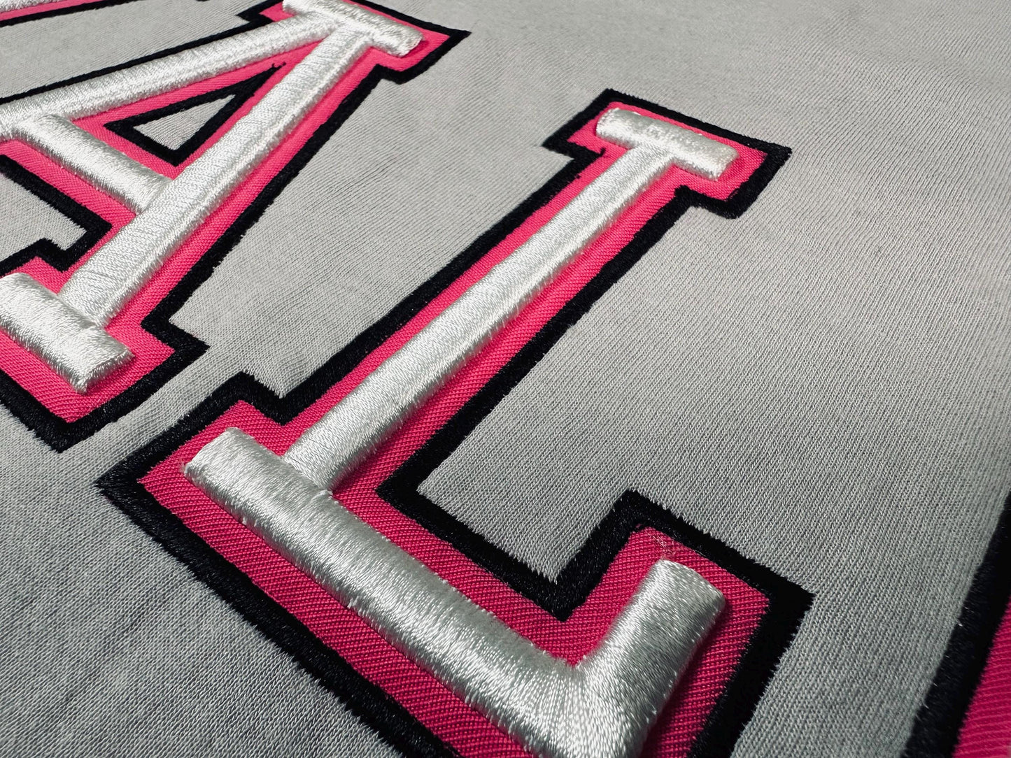 Puff Puffy Foam Narrow Sport Varsity Font Applique