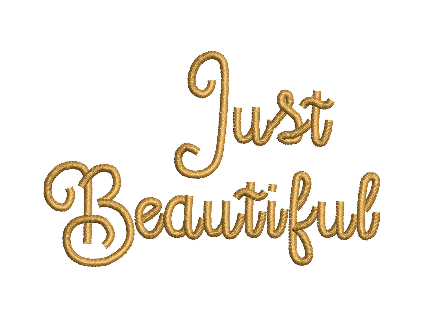 Beautiful Satin Stitch Handwritten Font