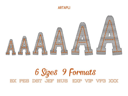 Quick Light Stitch School Font