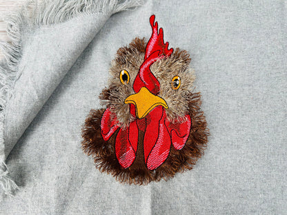 Fringed Chicken Face