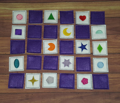 Memory Game Magic Shapes Smart Kids