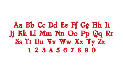 Delicate Lace Split Monogram Font