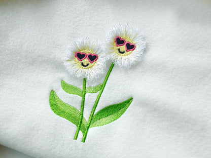 Fringed Flower Big and Little Sister