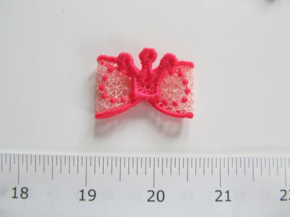 Princess Crown Mini Bow FSL