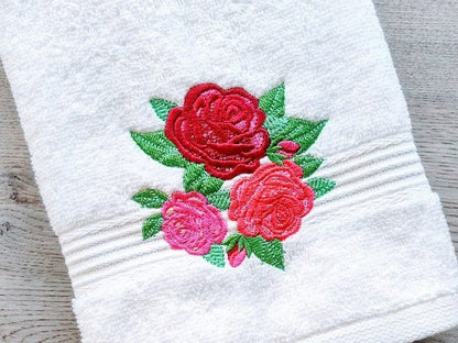 Shabby Chic Rosebud Rose Flower