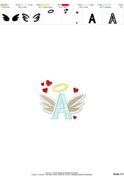 Devil and Angel Font Set of 2