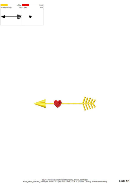 Arrow Set and Font