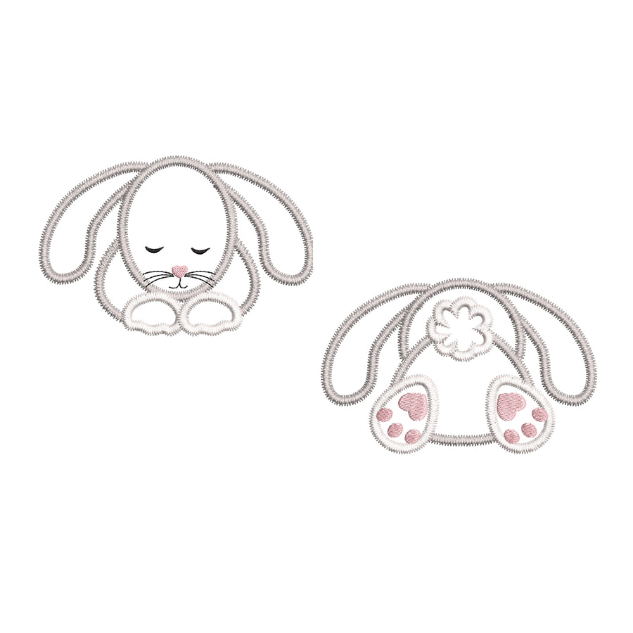 Little Bunny front and back