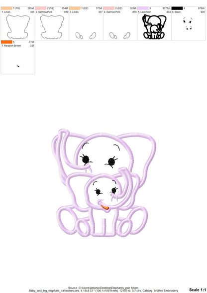 Elephant Mommy and Me