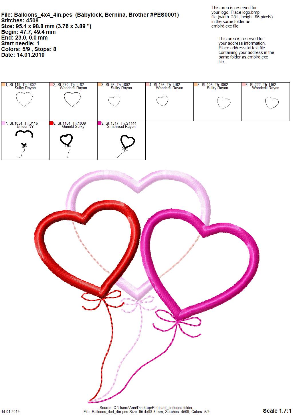 Valentine Elephant with Heart Balloon