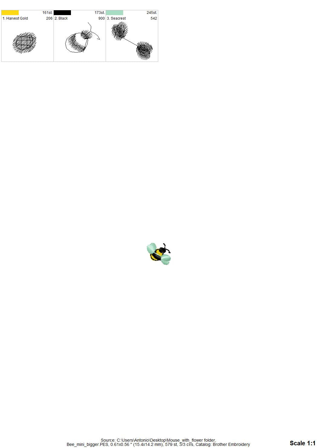 Little Mouse with a Flower