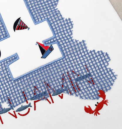 Ocean-Themed Boy Birthday Number Shirt Bundle