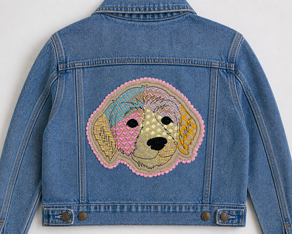 Labrador Golden Retriever Patchwork