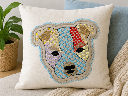 Staffordshire Bull Terrier Patchwork