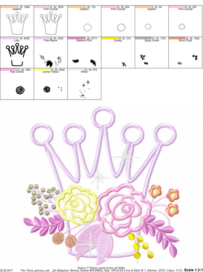 Little Princess Floral Crown