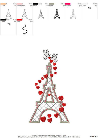 Romantic Eiffel Tower