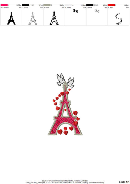 Romantic Eiffel Tower