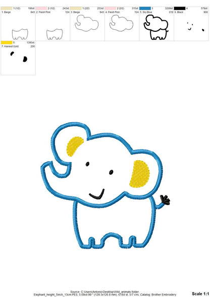 Wild Baby Animal Set