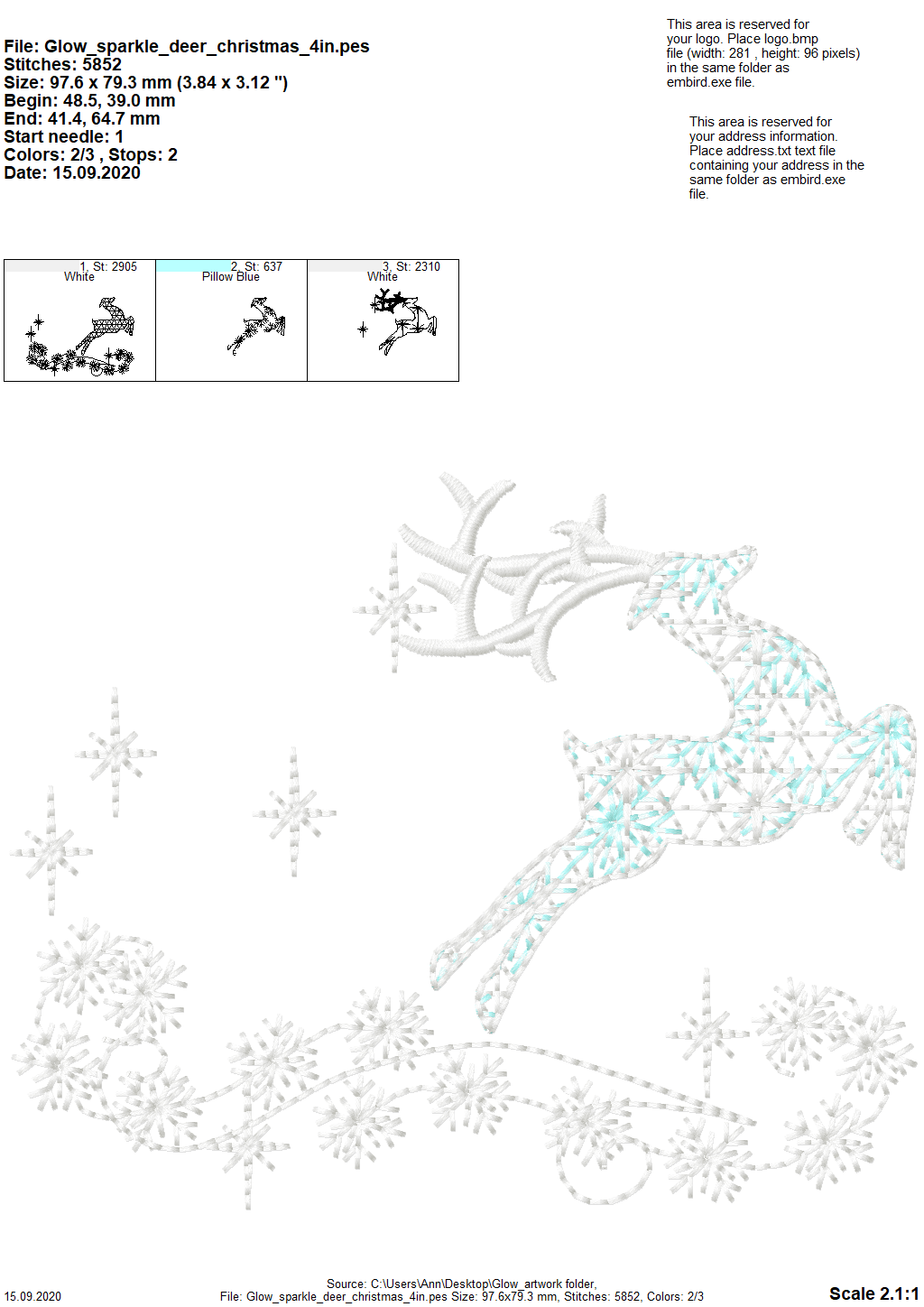 Magic Christmas Reindeer