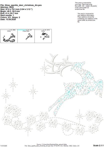 Magic Christmas Reindeer