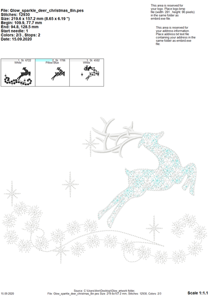 Magic Christmas Reindeer