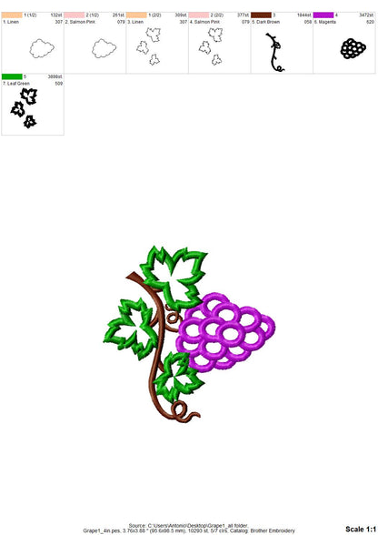 Grape Wine Branch