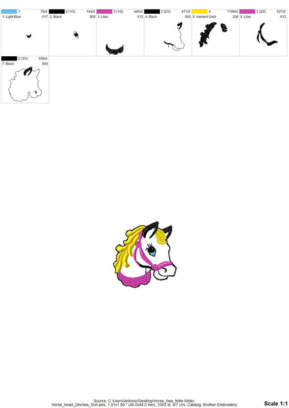 Mini Horse Feltie