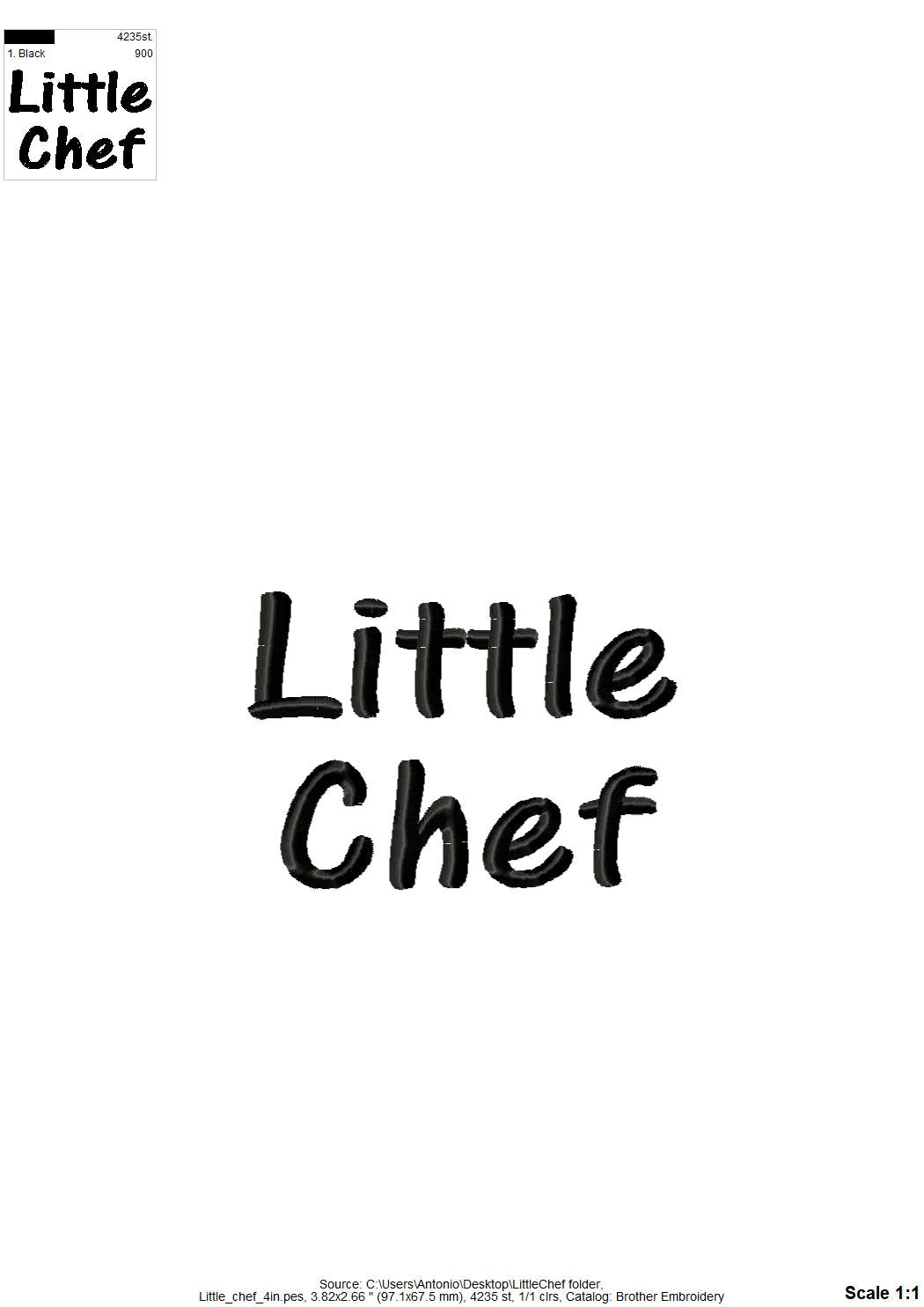Little Chef Boy and Girl Set