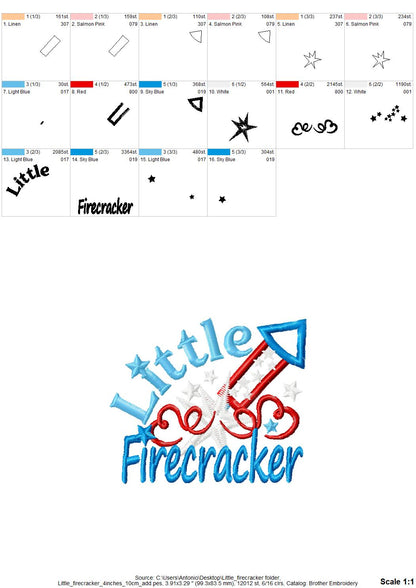 Little Firecracker Saying