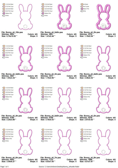 Easter Bunny Applique