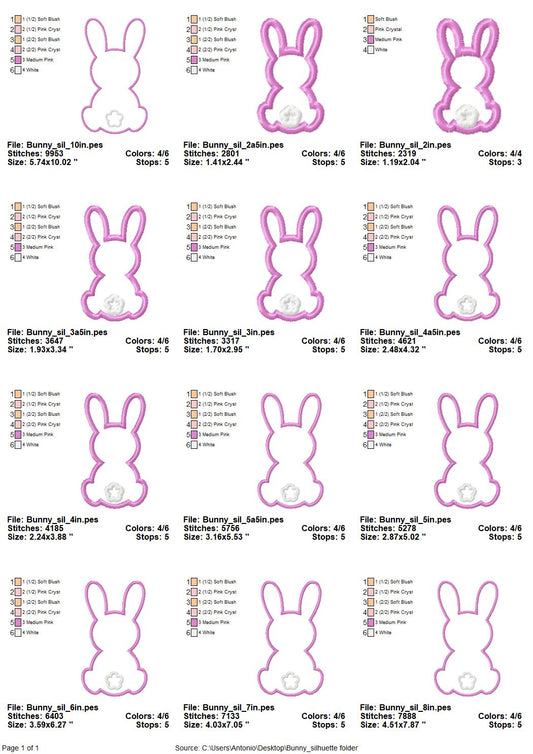 Easter Bunny Applique