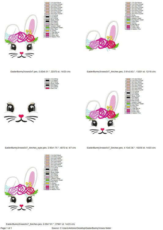 Cute Bunny Applique