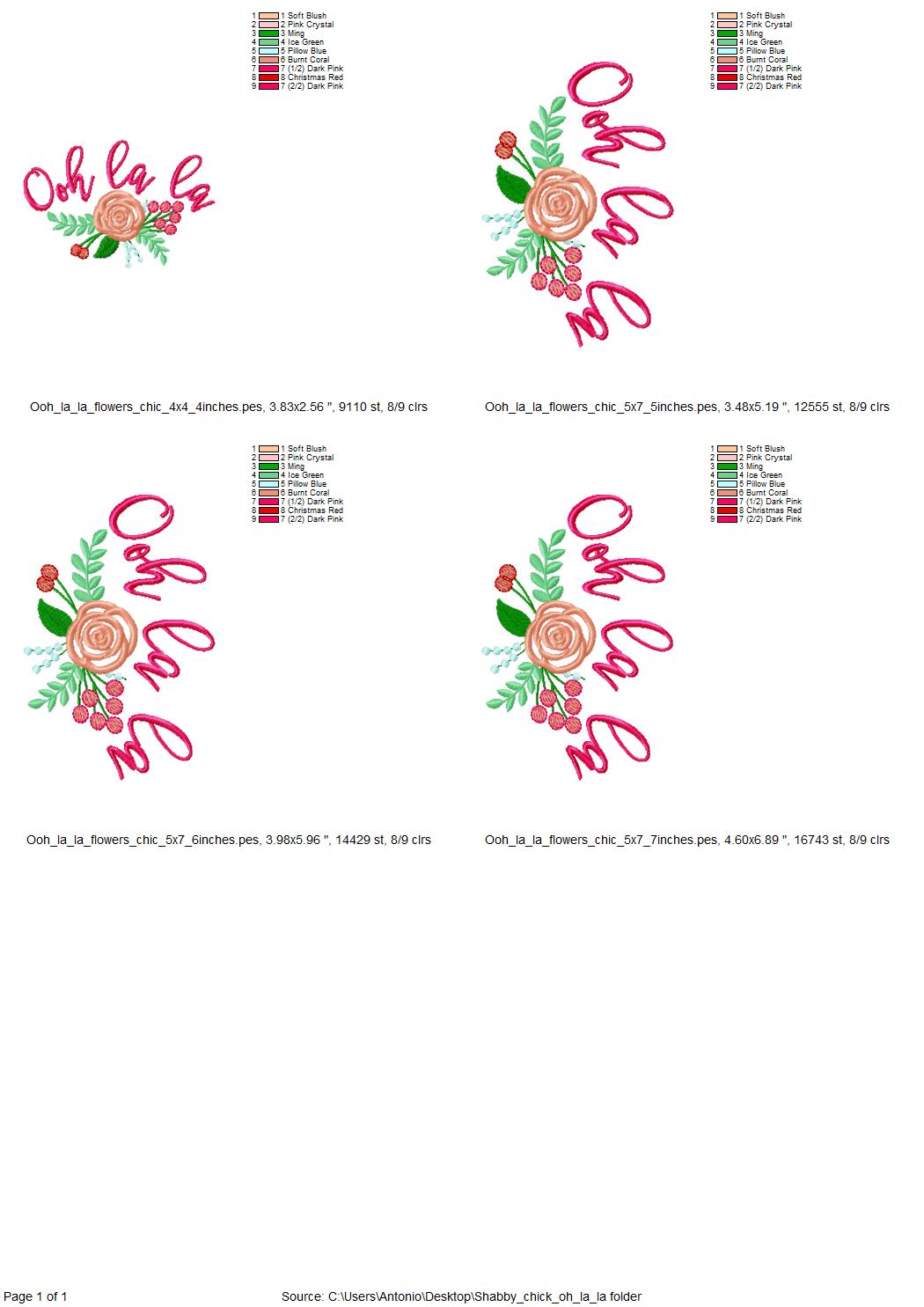 Ooh La La Floral Bouquet