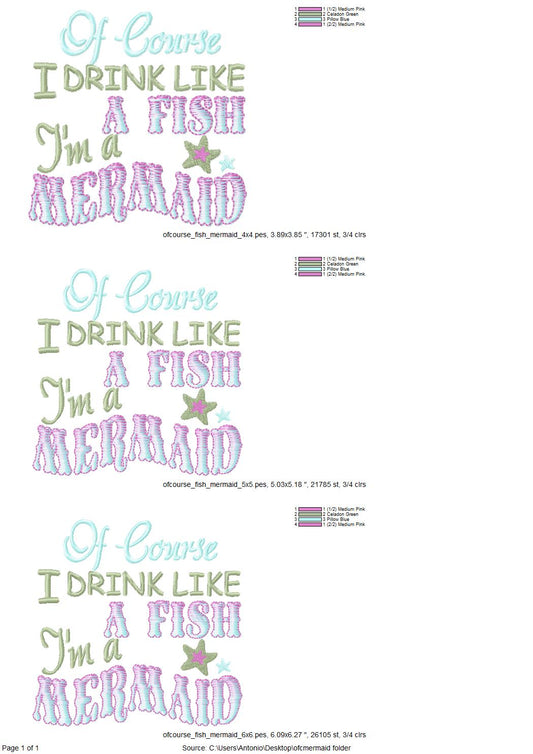 I'm a Mermaid Saying