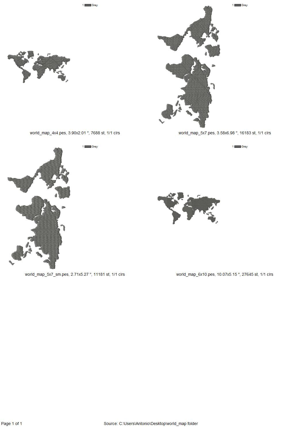 Wanderlust World Map