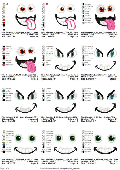 Monster Face for Your Toy