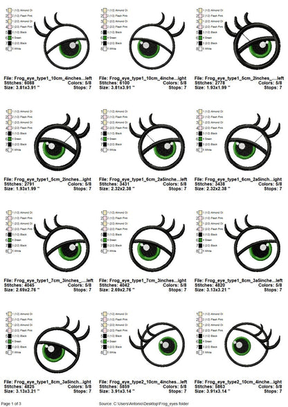 Eyes for Your Toy Set of 3