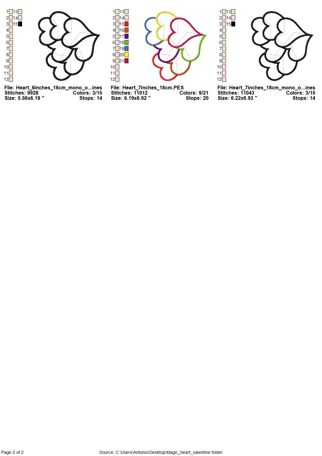 Big Heart Filled with Hearts