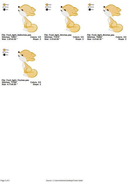 Little Fox Set of 2 types