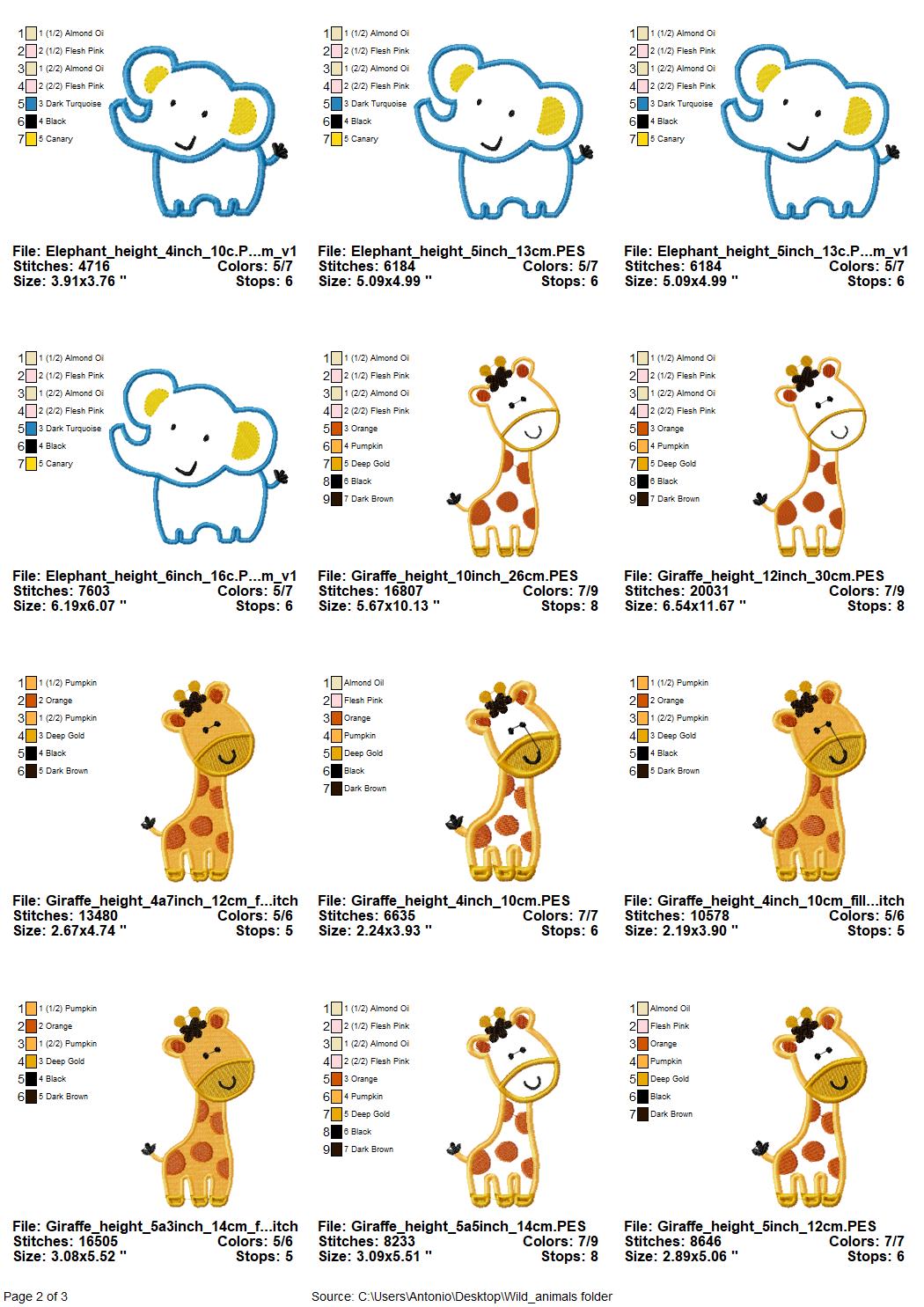 Wild Baby Animal Set