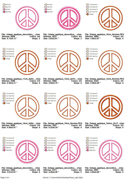 Peace Sign Set