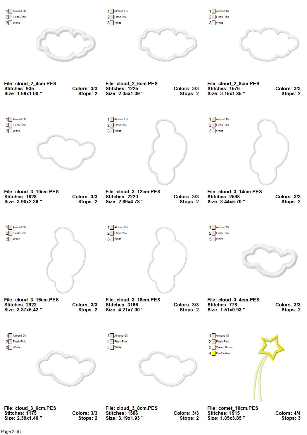 Sky Element Big Set