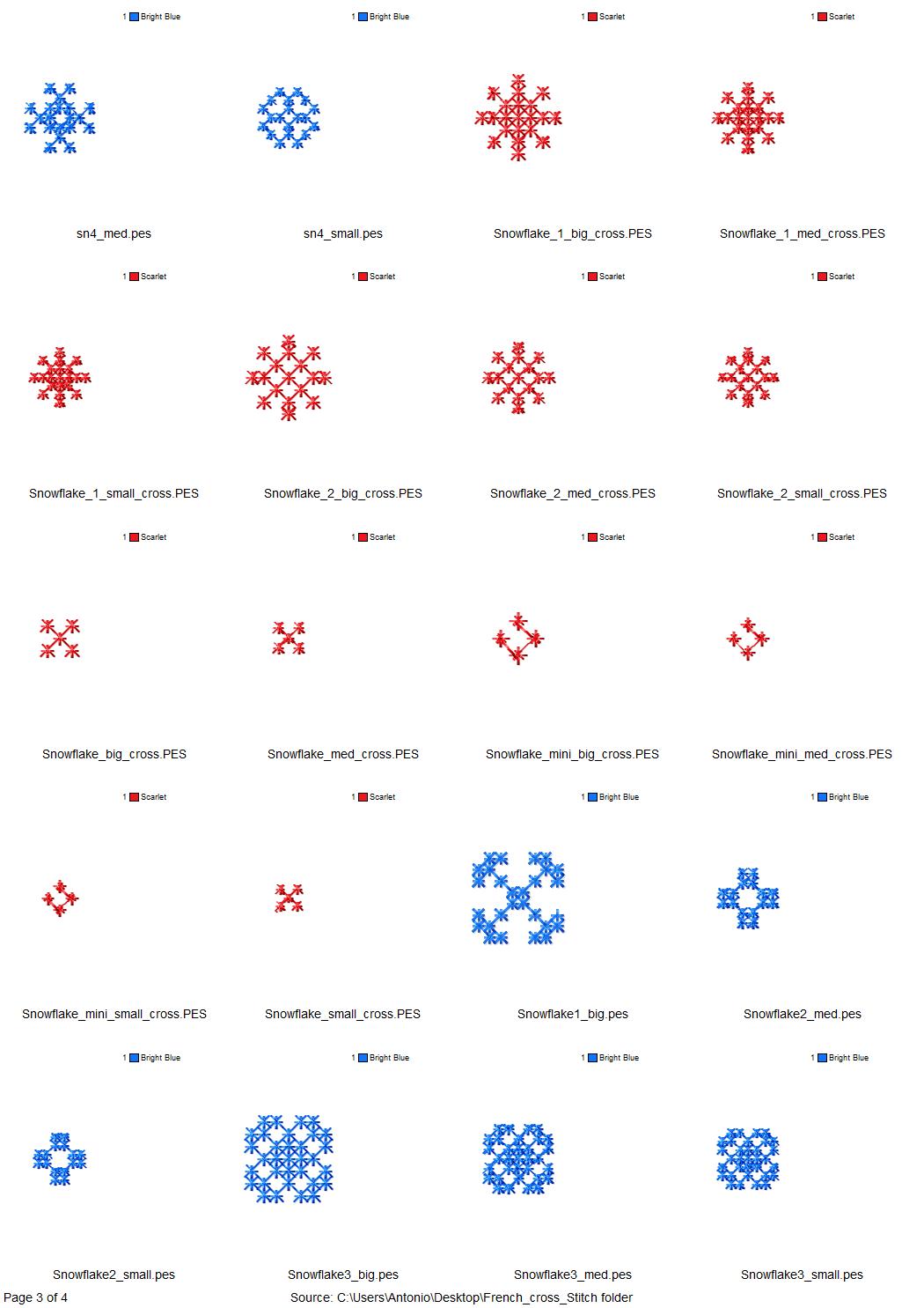 Cross Stitch Mouse Deer Squirrel Bunny Set