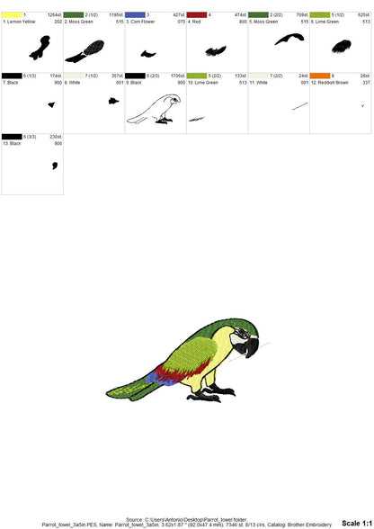 Playing Parrot Bird Thief ITH