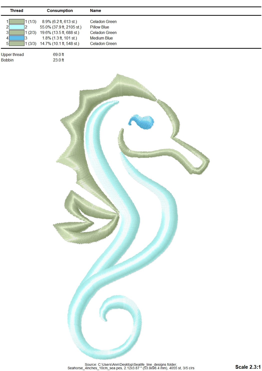 Sea Life Outline Set